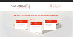 Desktop Screenshot of plumedelephant.com